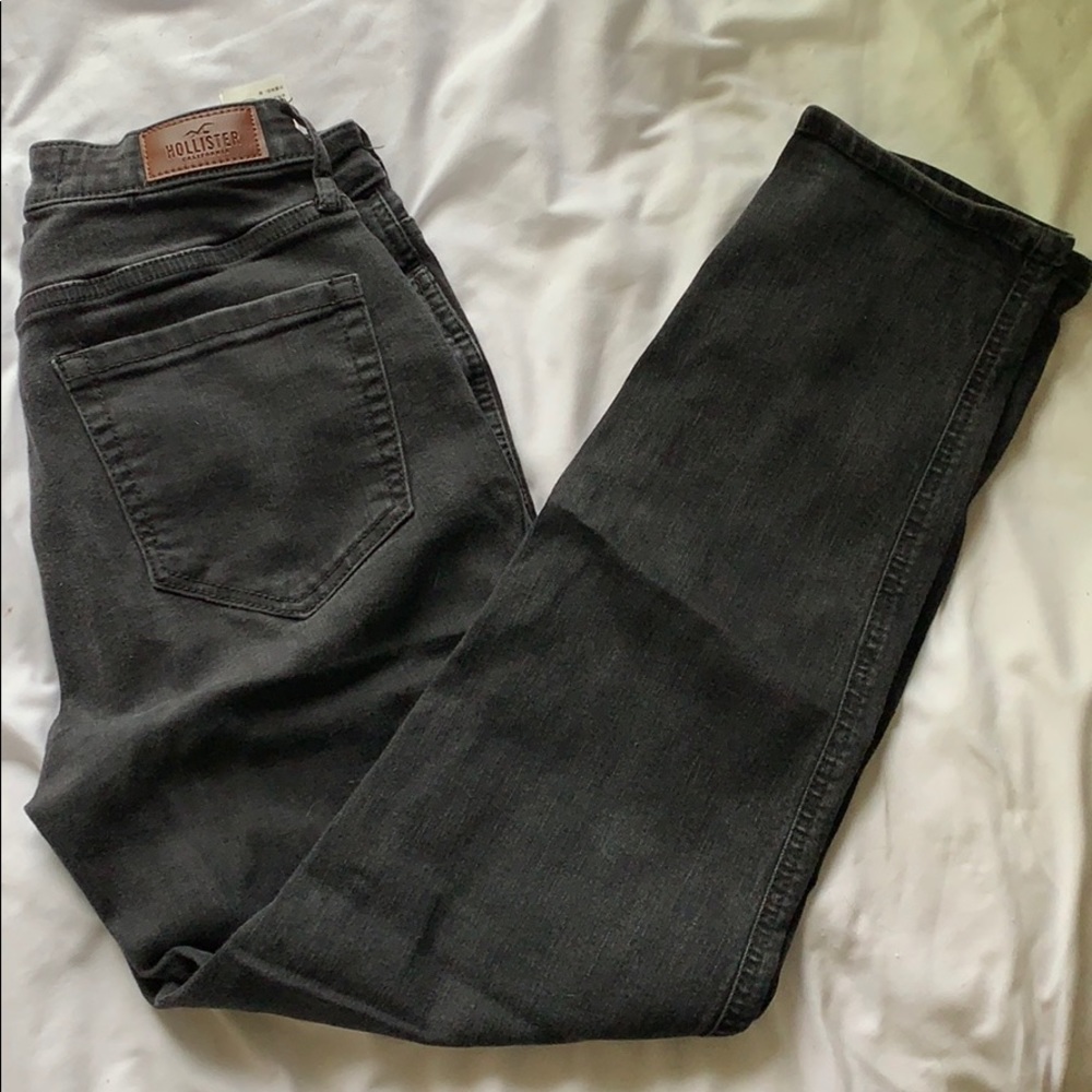 Black Hollister Mom Jeans